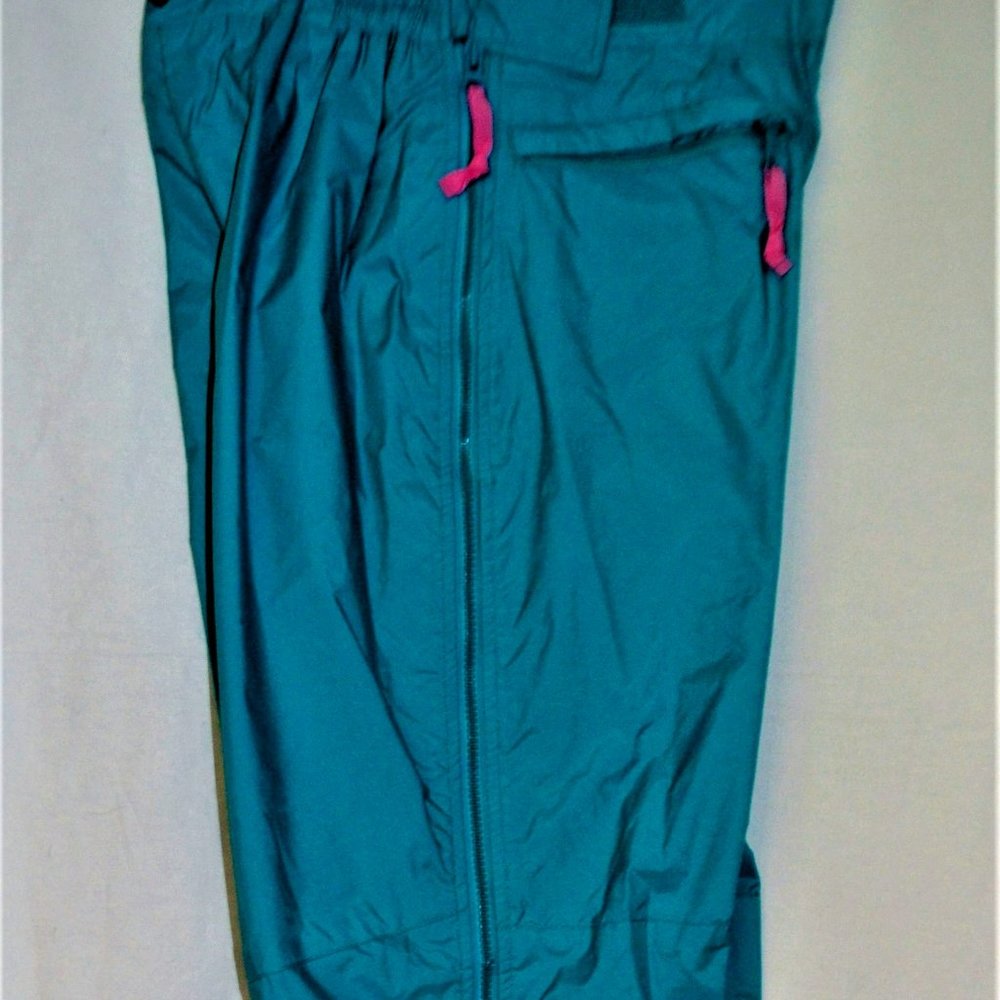 Ski Wind Rain Pants Teal Blue Woolrich Woman Shell L